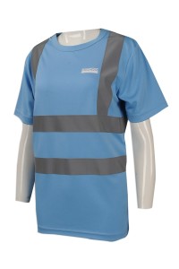 D259  設計個性工業制服款式   訂造反光T恤工業制服款式   製作短袖工業制服款式   工業制服生產商